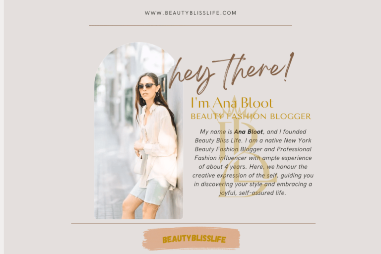 About beautyblisslife.com Ana Bloot protfolio